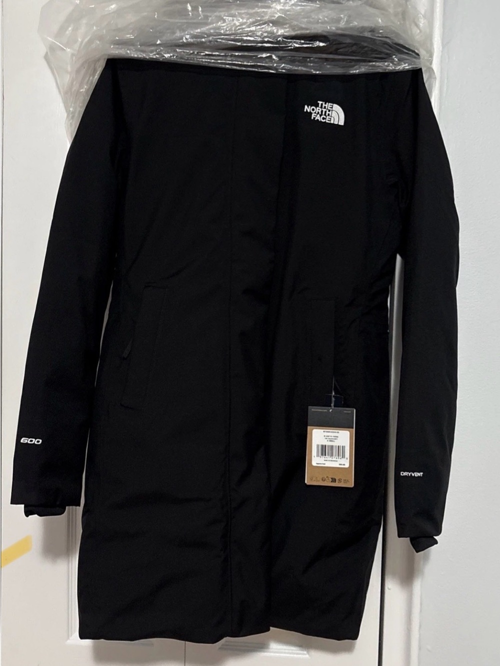 The North Face Black Parka Tag - W Arctic Parka